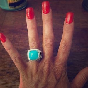 David Yurman Albion Ring size 5!